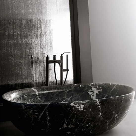 Boffi Fisher Island Stone Freestanding Bathtub